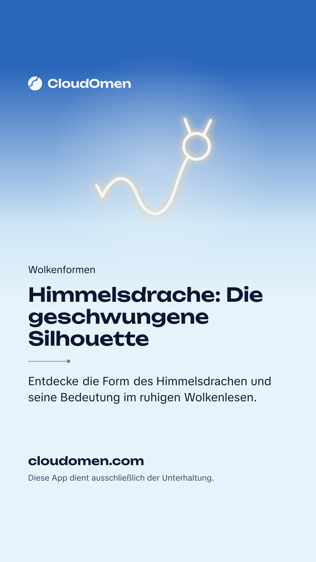 Story-Bild: Himmelsdrache: Die geschwungene Silhouette