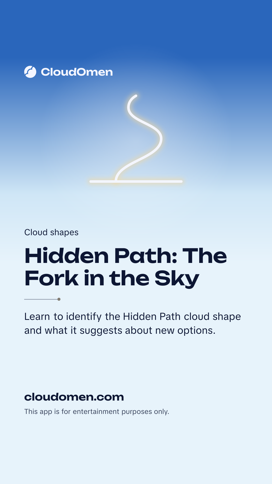 Story image: Hidden Path: The Fork in the Sky