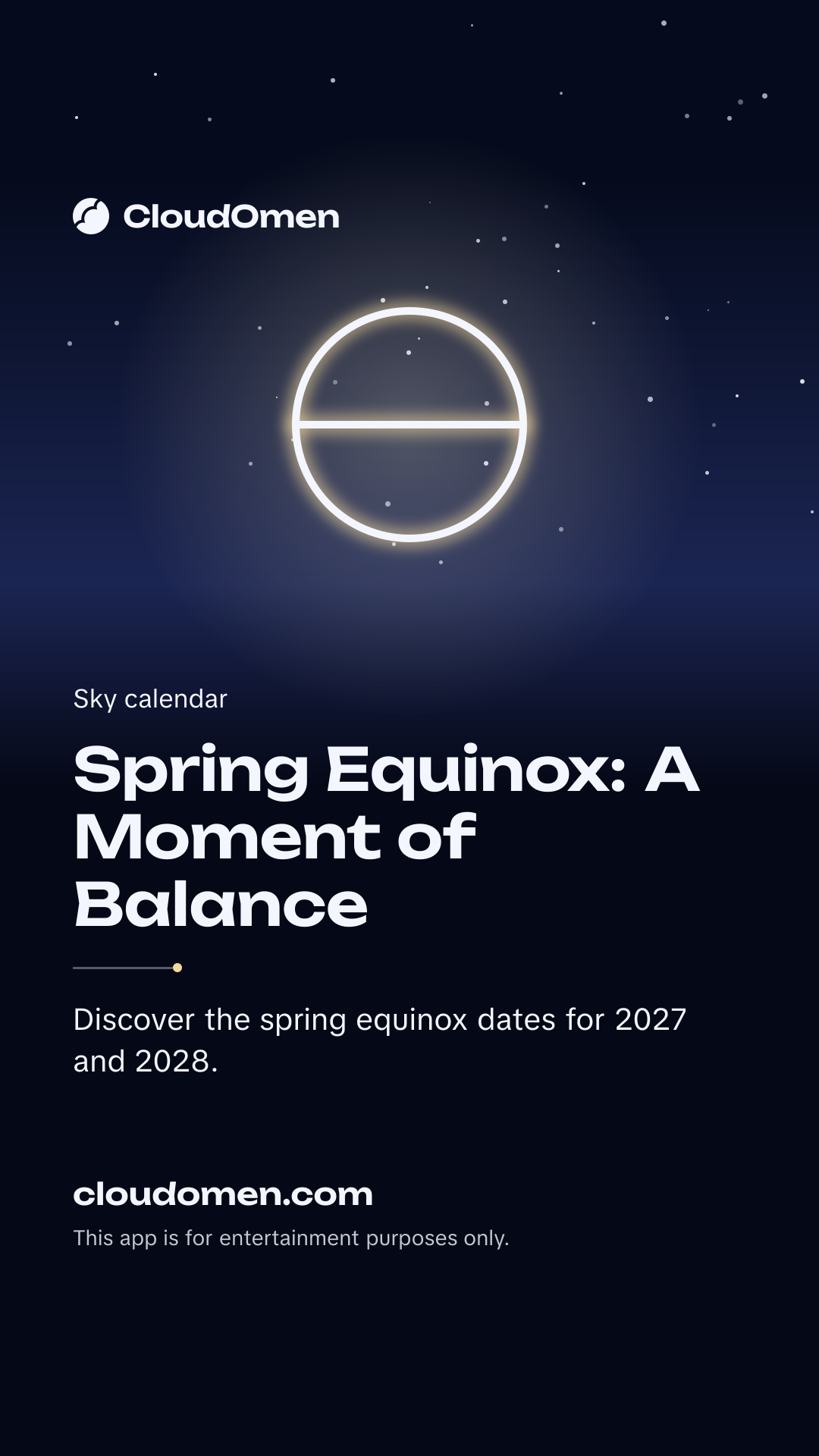Story image: Spring Equinox: A Moment of Balance