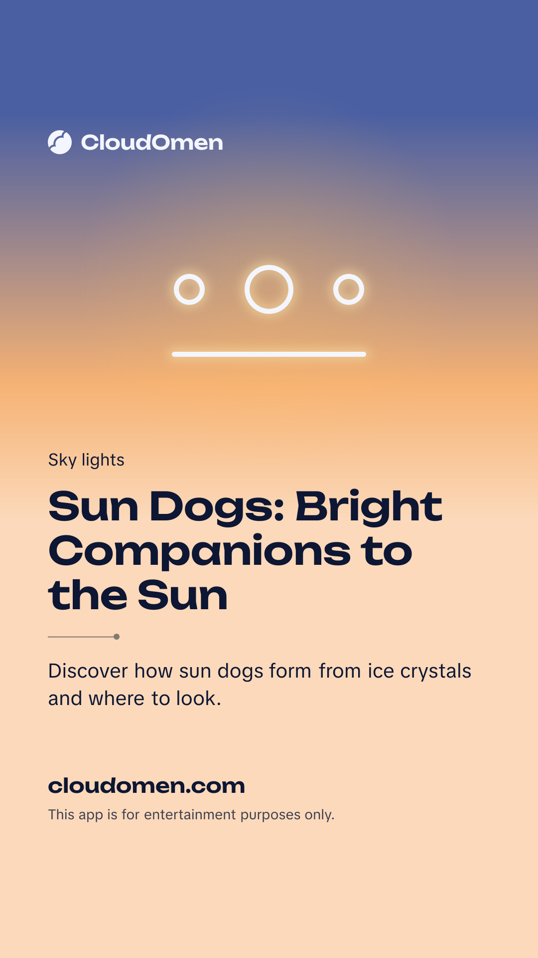 Story image: Sun Dogs: Bright Companions to the Sun