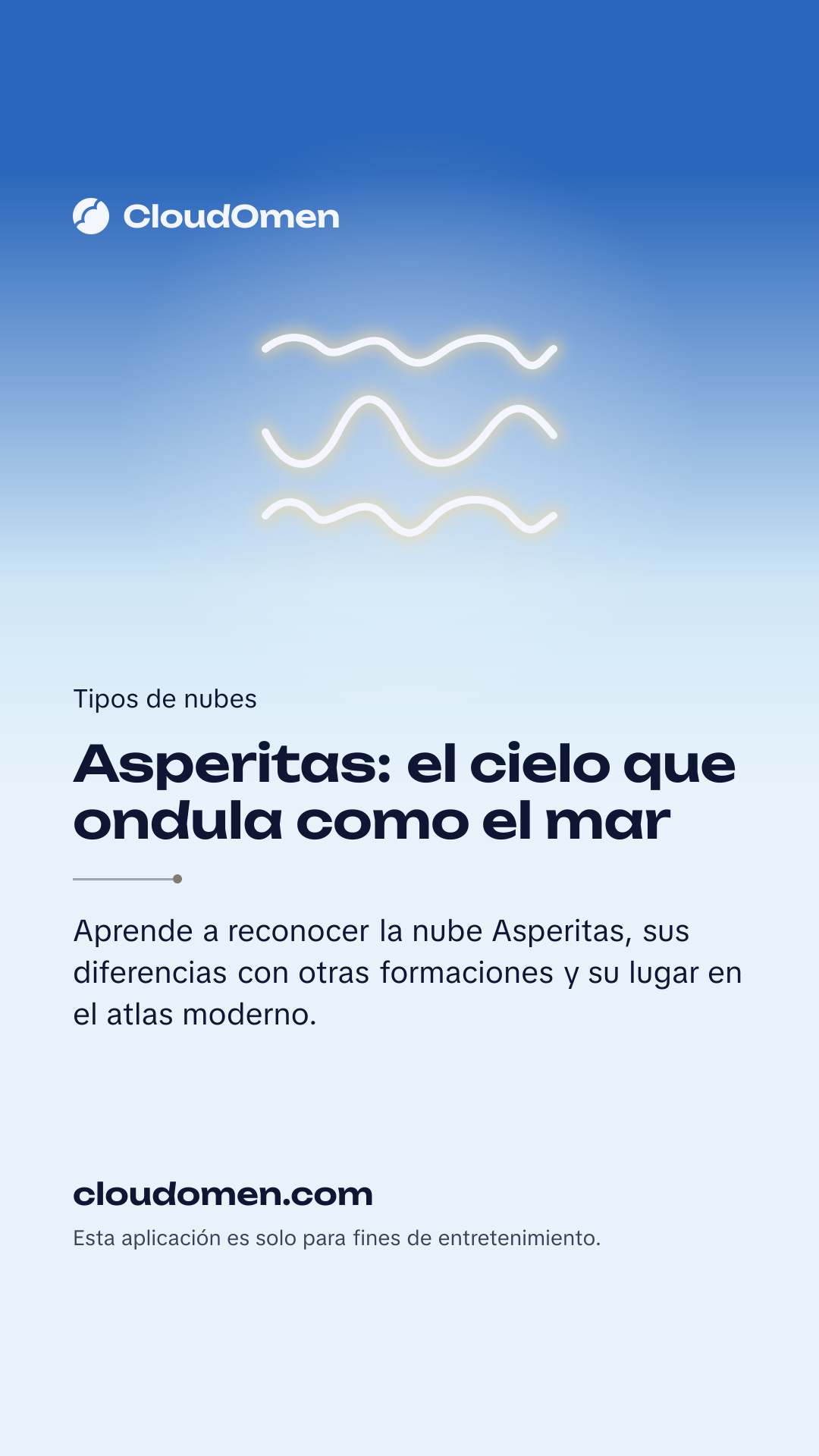 Imagen para historia: Asperitas: el cielo que ondula como el mar