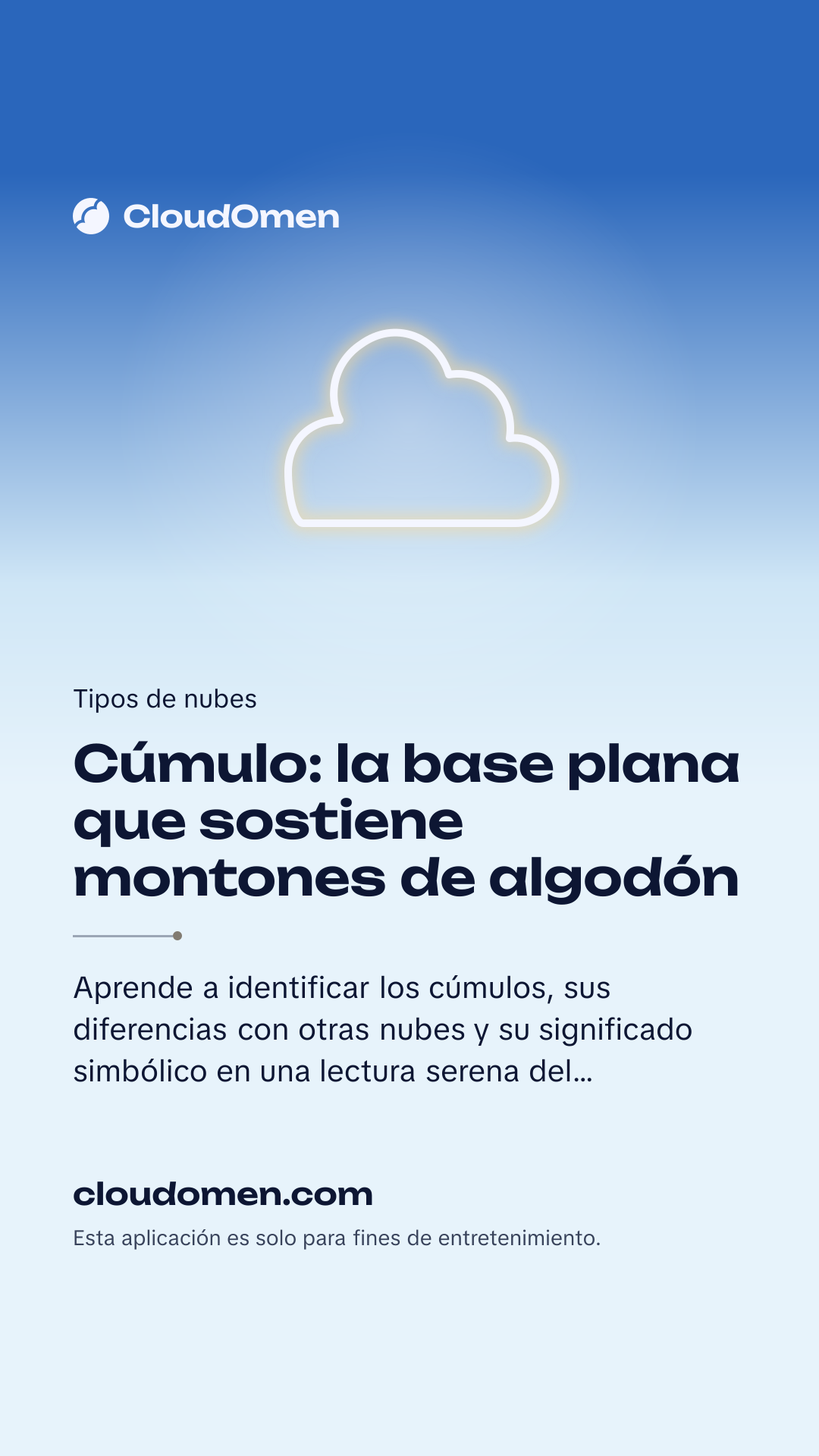 Imagen para historia: Cúmulo: la base plana que sostiene montones de algodón