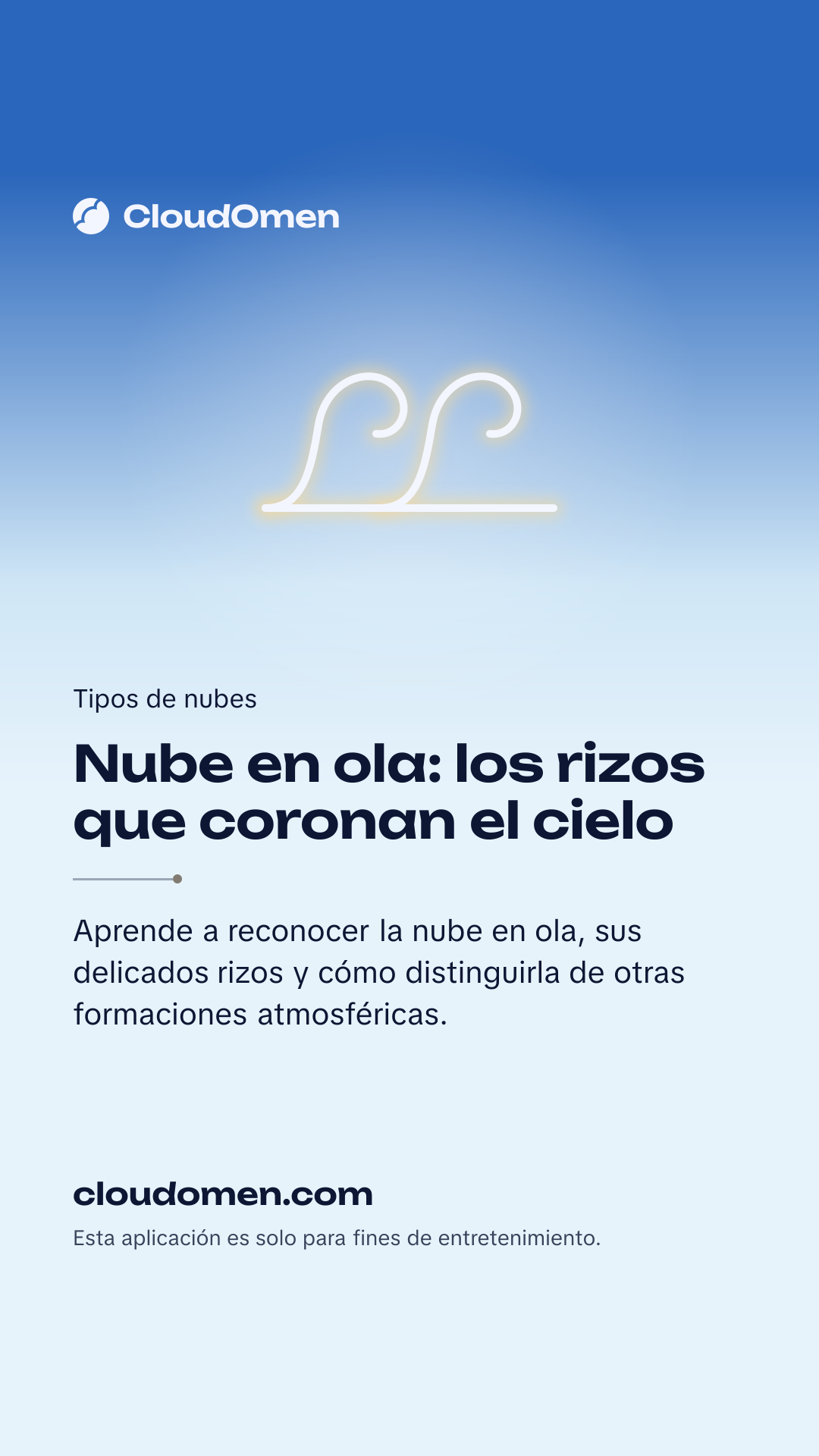 Imagen para historia: Nube en ola: los rizos que coronan el cielo