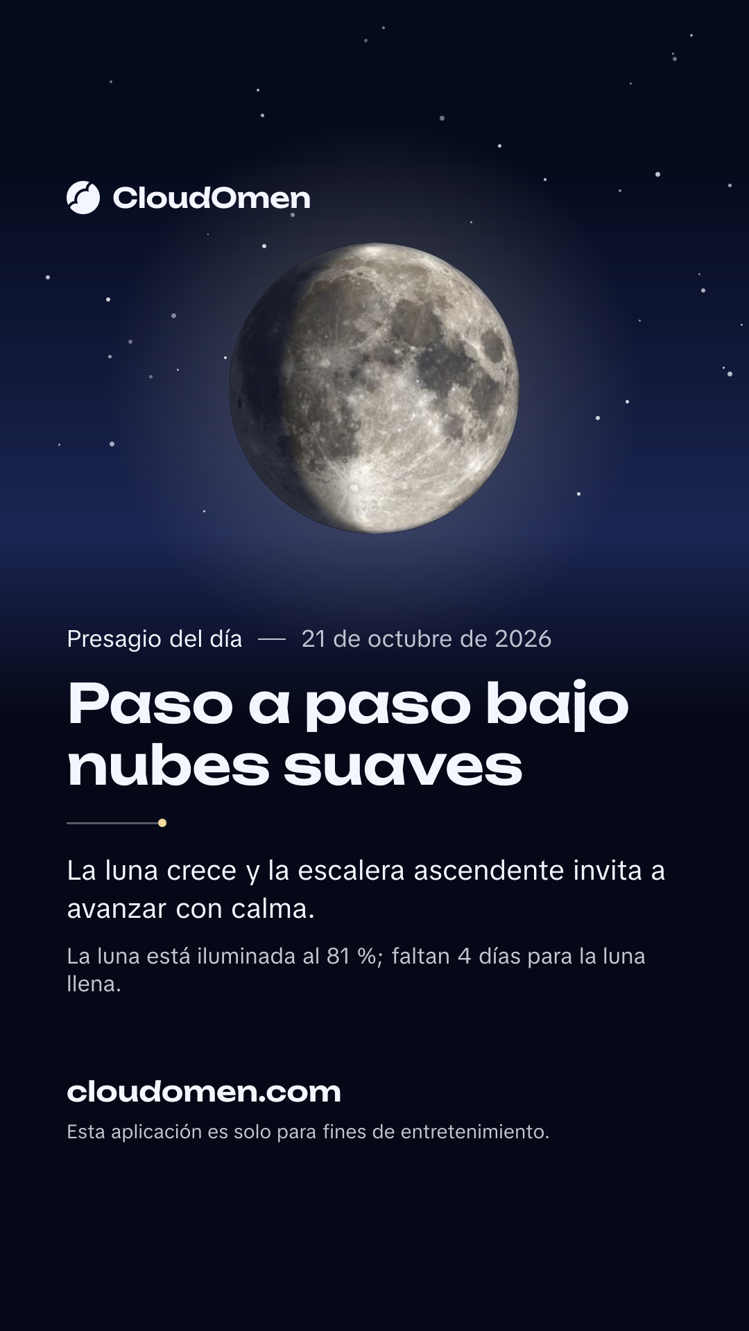 Imagen para historia: Paso a paso bajo nubes suaves