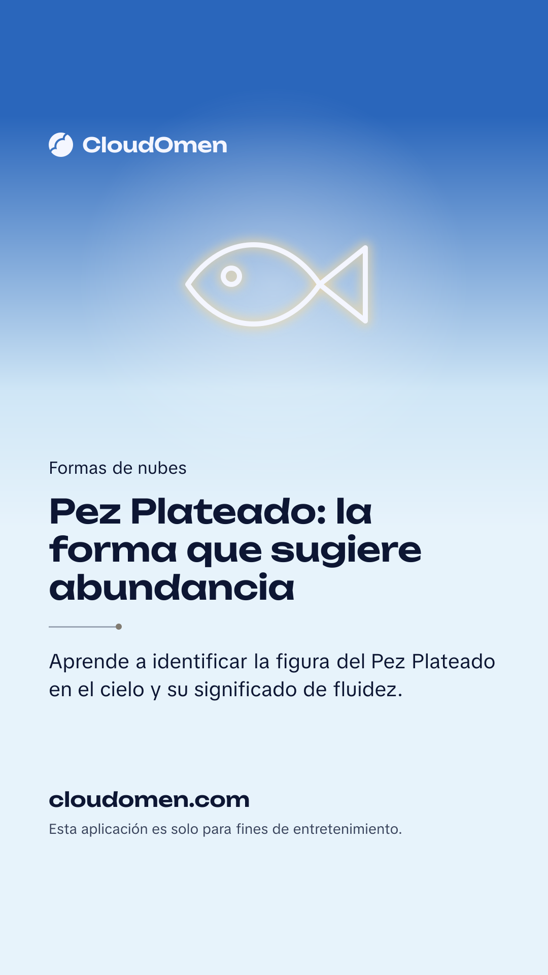 Imagen para historia: Pez Plateado: la forma que sugiere abundancia