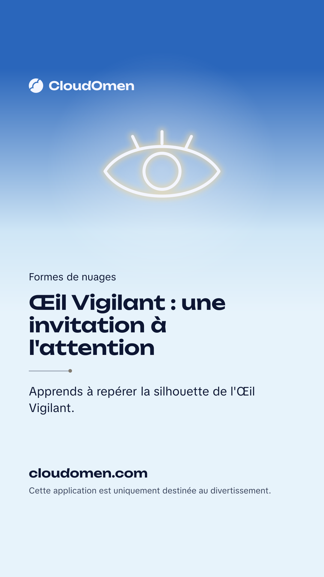 Image pour story : Œil Vigilant : une invitation à l'attention