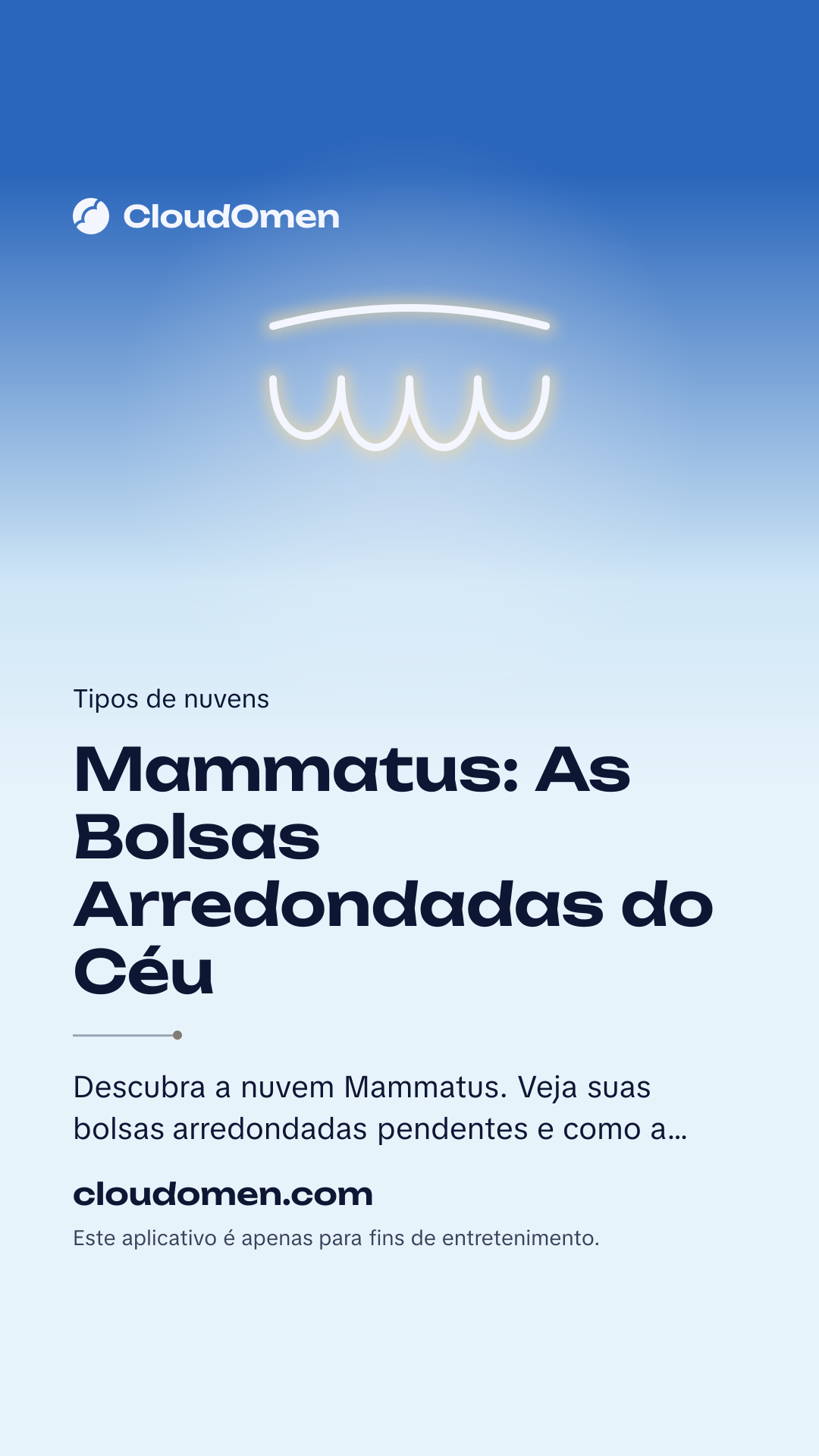 Imagem para stories: Mammatus: As Bolsas Arredondadas do Céu