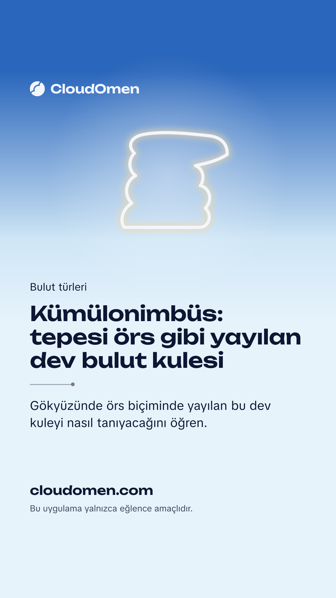 Hikâye görseli: Kümülonimbüs: tepesi örs gibi yayılan dev bulut kulesi