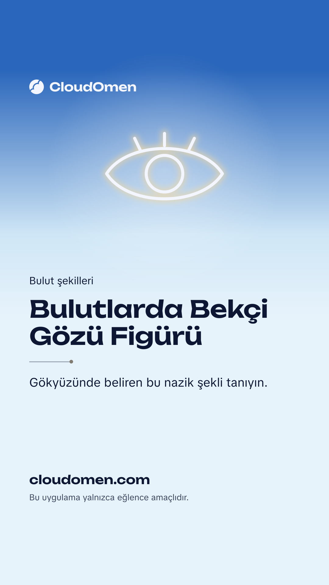 Hikâye görseli: Bulutlarda Bekçi Gözü Figürü