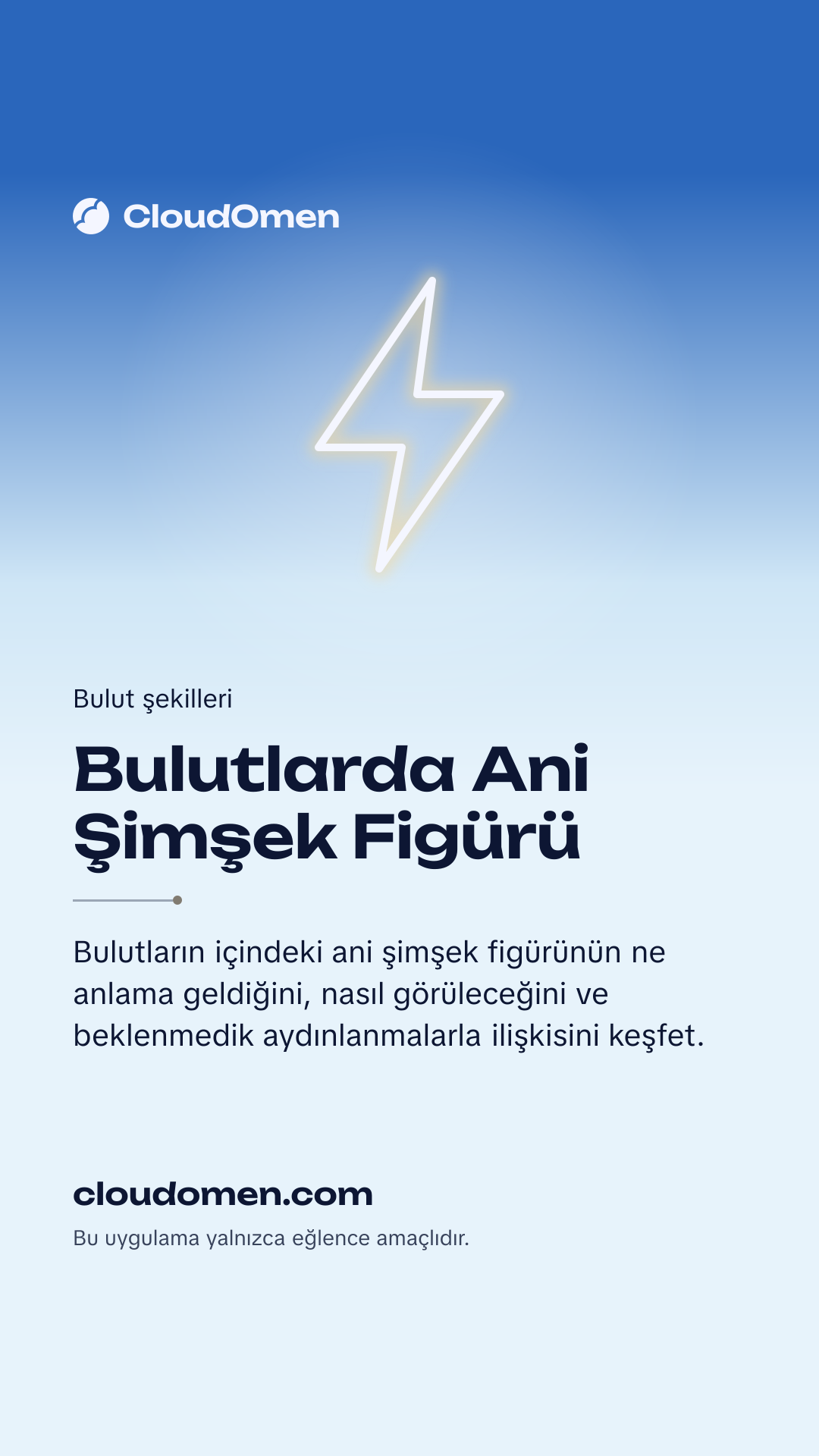 Hikâye görseli: Bulutlarda Ani Şimşek Figürü
