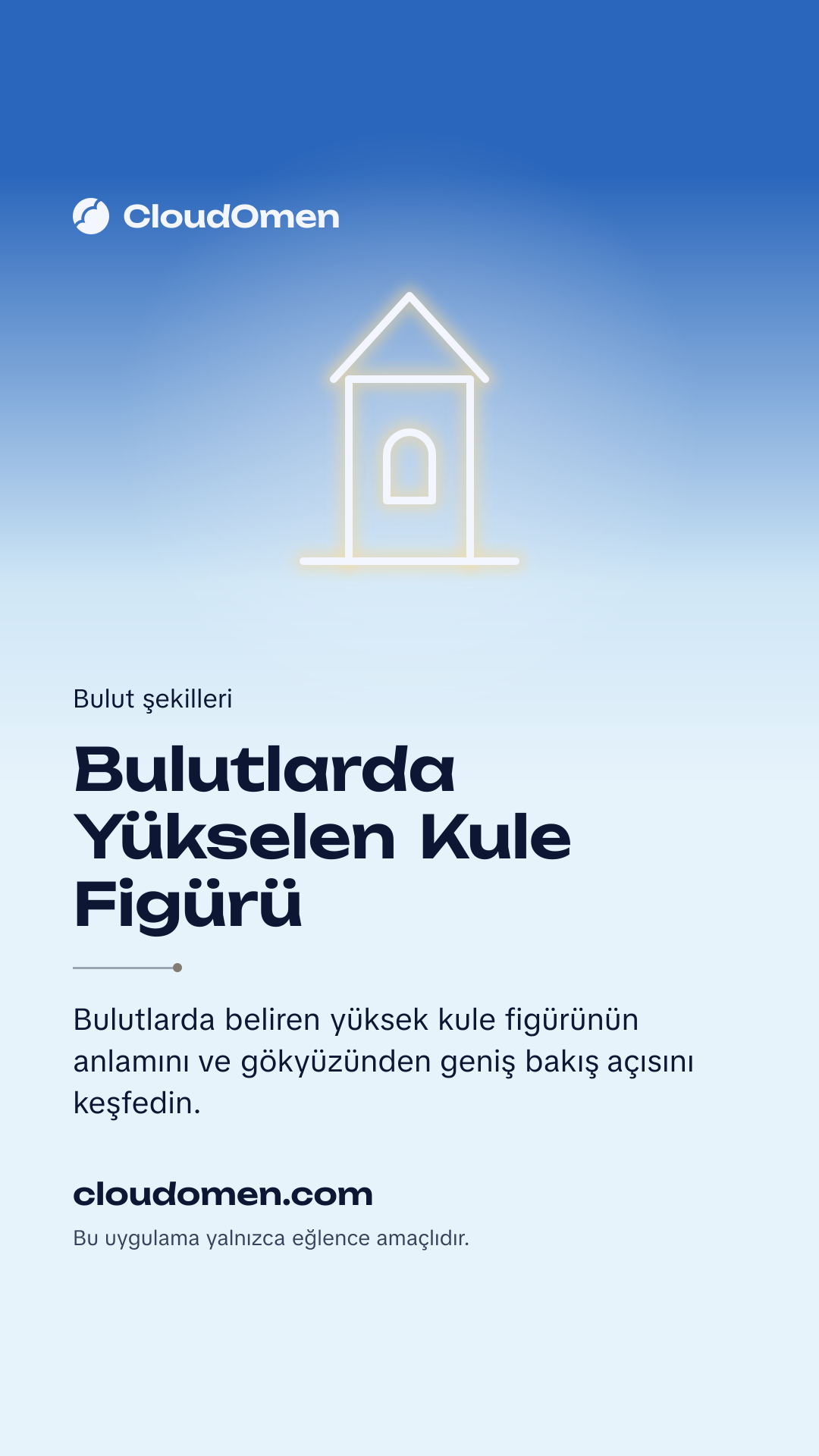 Hikâye görseli: Bulutlarda Yükselen Kule Figürü