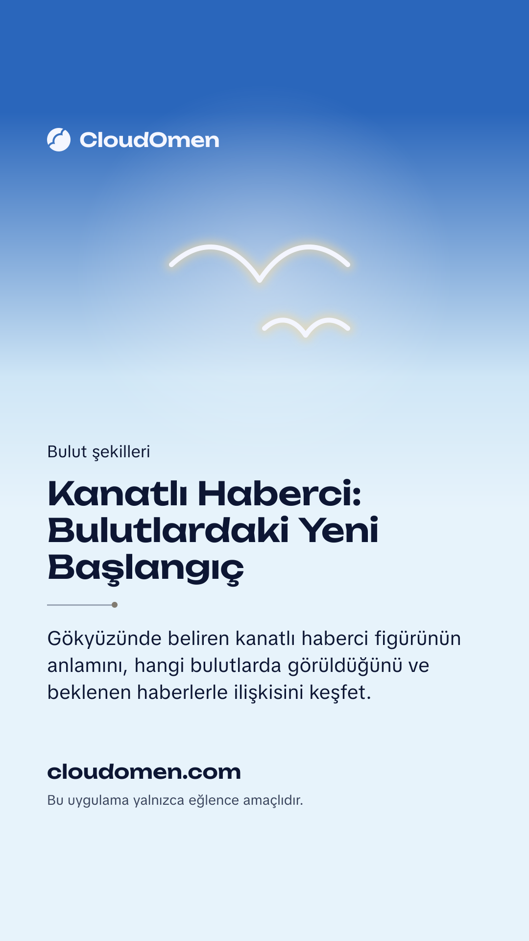 Hikâye görseli: Kanatlı Haberci: Bulutlardaki Yeni Başlangıç
