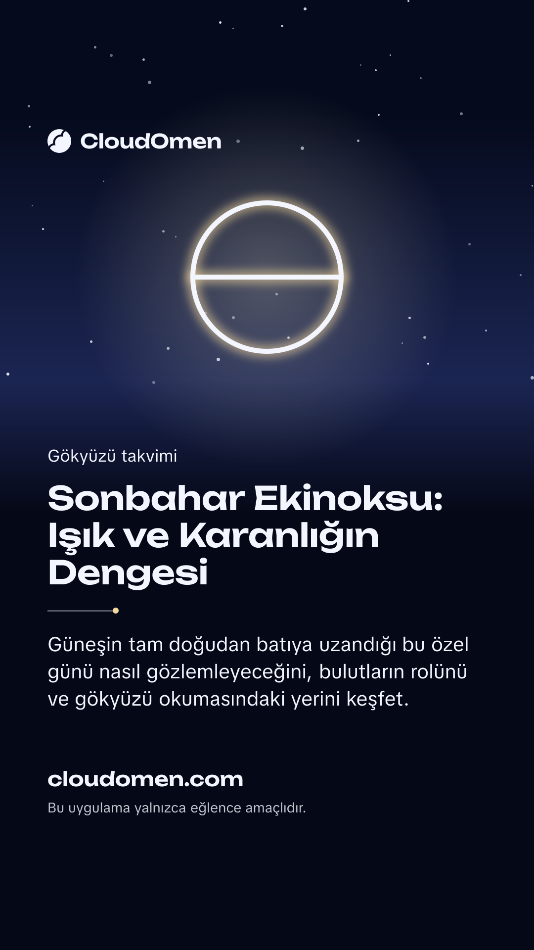 Hikâye görseli: Sonbahar Ekinoksu: Işık ve Karanlığın Dengesi